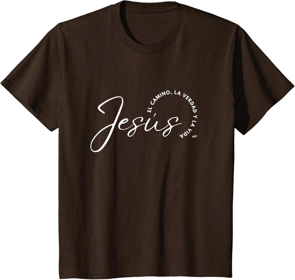 Camiseta Jesus el camino, la verdad y la vida