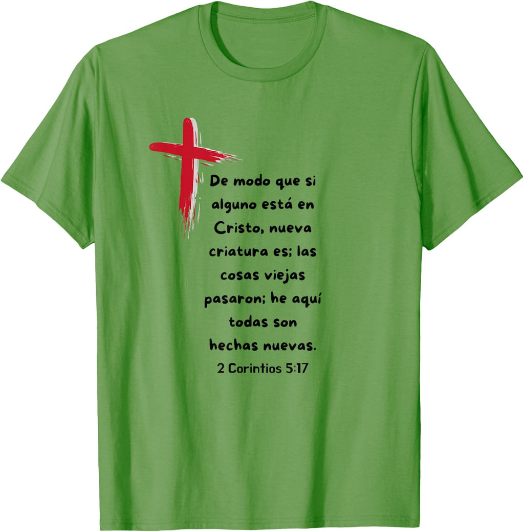 De modo que si alguno esta en Cristo nueva Criatura es.