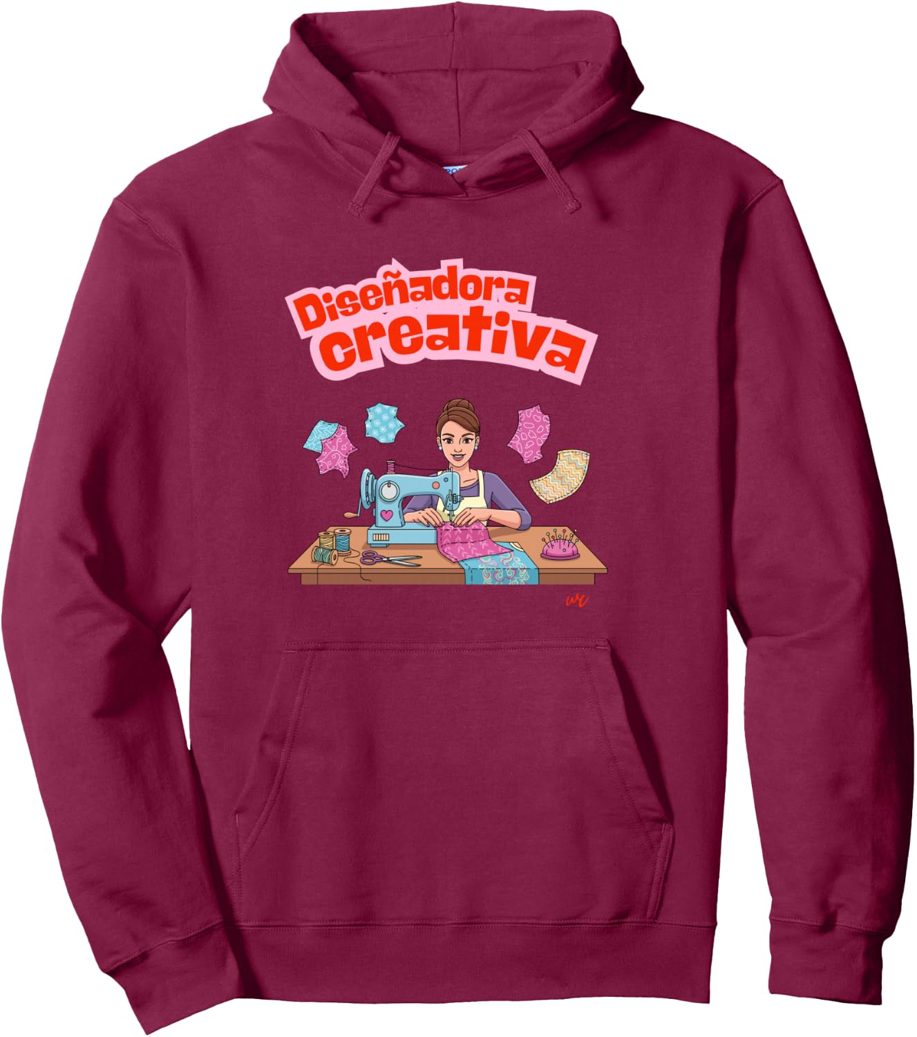 Diseñadora Creativa Sudadera con capucha