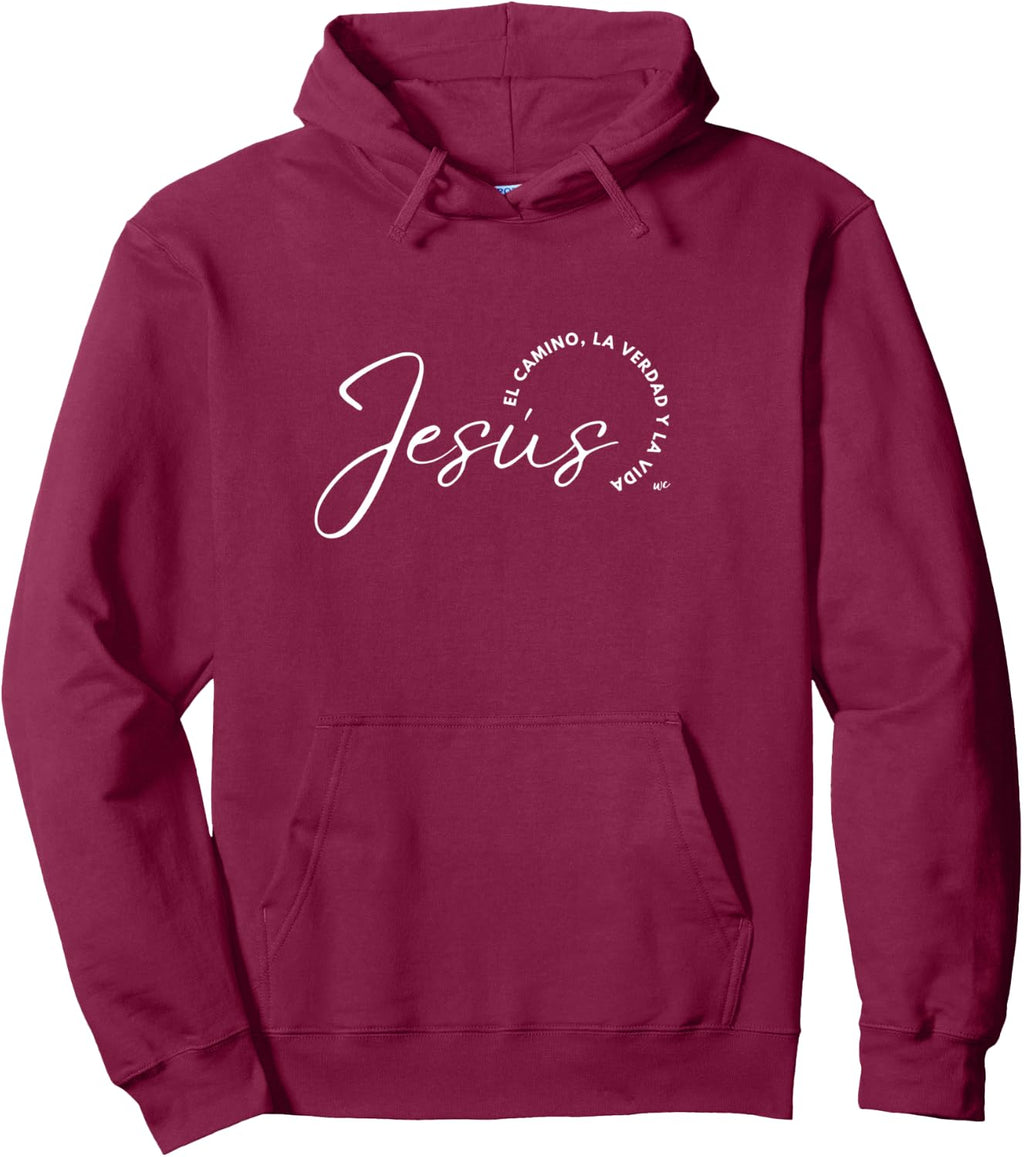 Jesus el camino, la verdad y la vida Sudadera con capucha