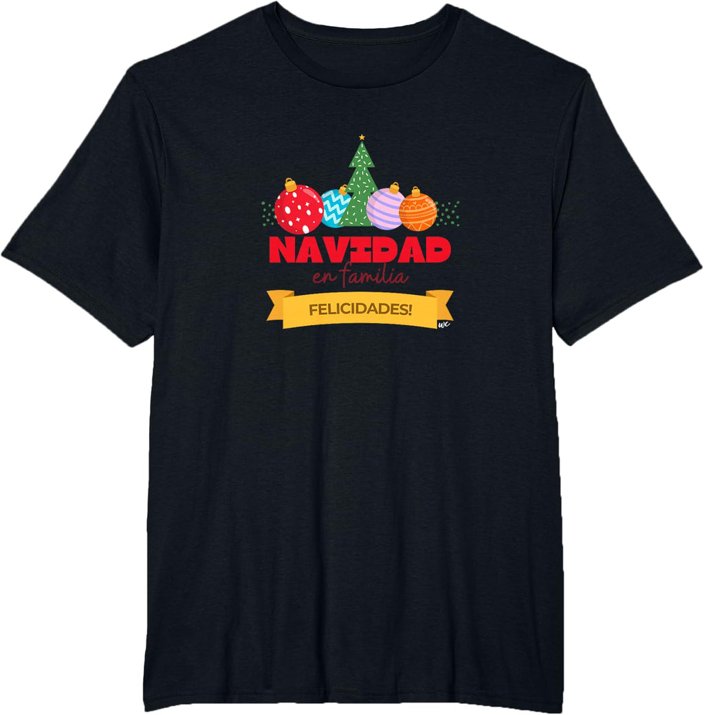 Camiseta Navidad en Familia
