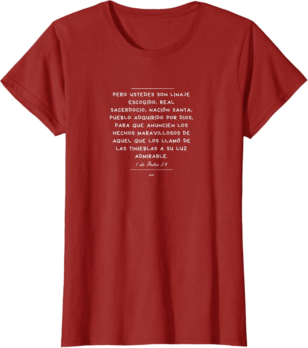 Camiseta Ustedes son Linaje escogido