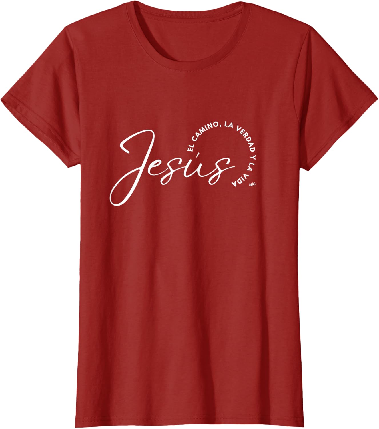 Camiseta Jesus el camino, la verdad y la vida