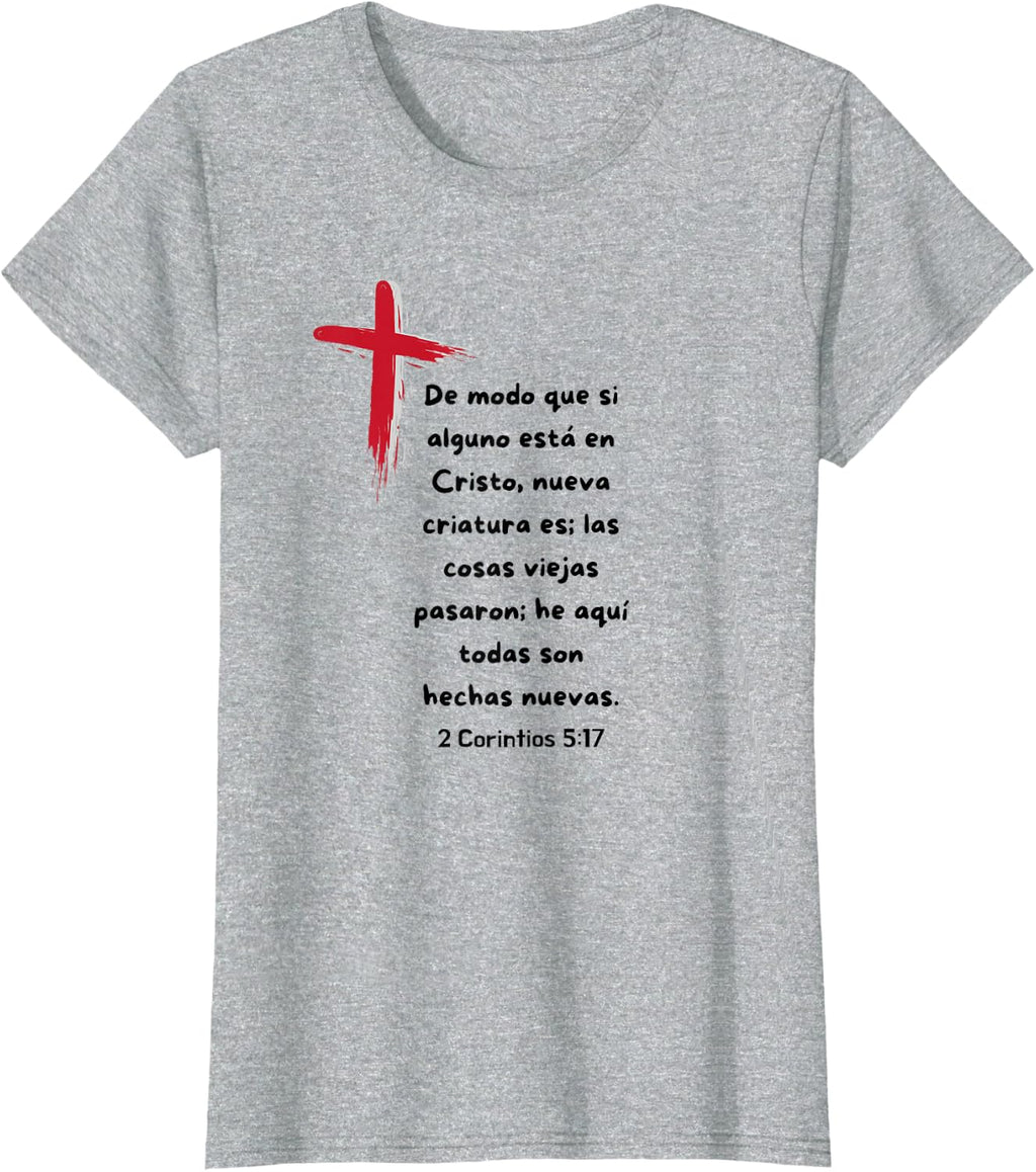 De modo que si alguno esta en Cristo nueva Criatura es.