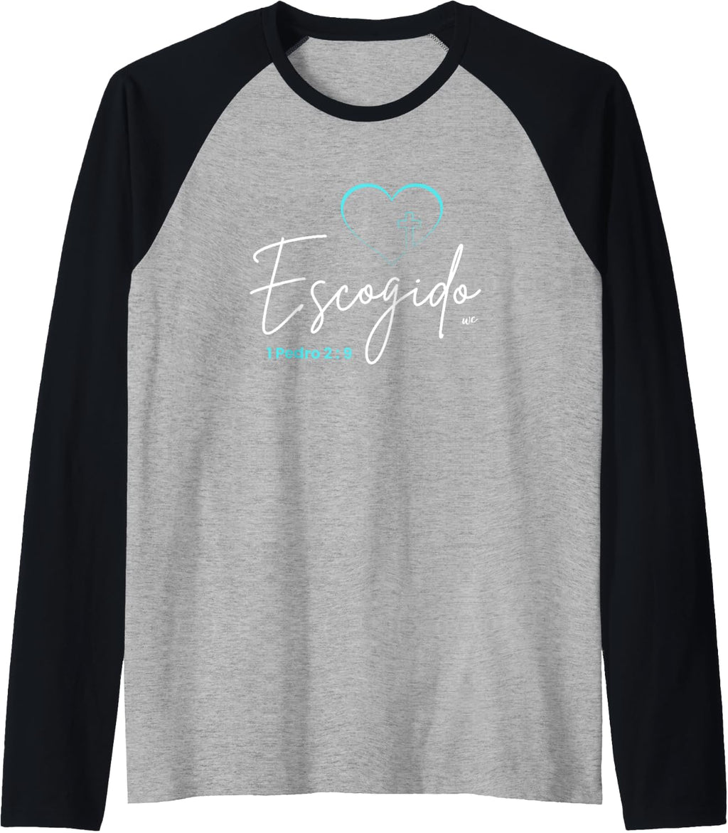 Camiseta de béisbol raglán Escogido