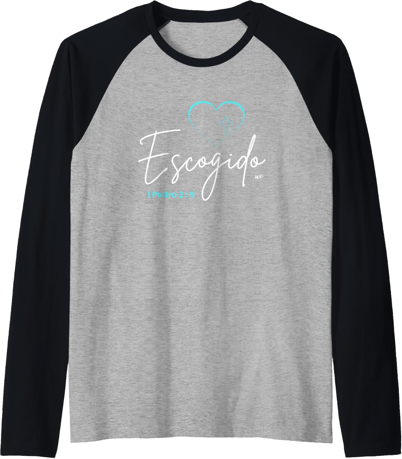 Camiseta de béisbol raglán Escogido