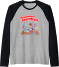 Diseñadora Creativa Raglan Baseball Tee