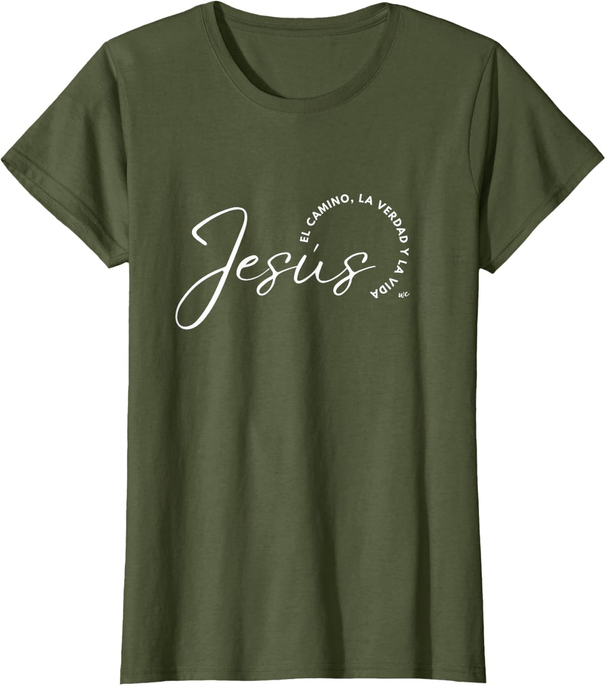 Camiseta Jesus el camino, la verdad y la vida