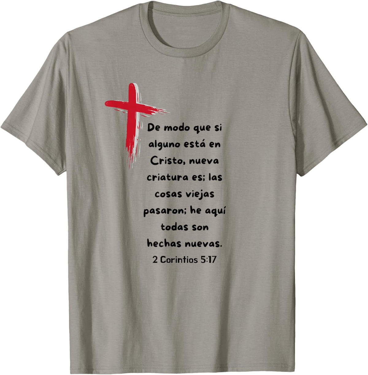 De modo que si alguno esta en Cristo nueva Criatura es.
