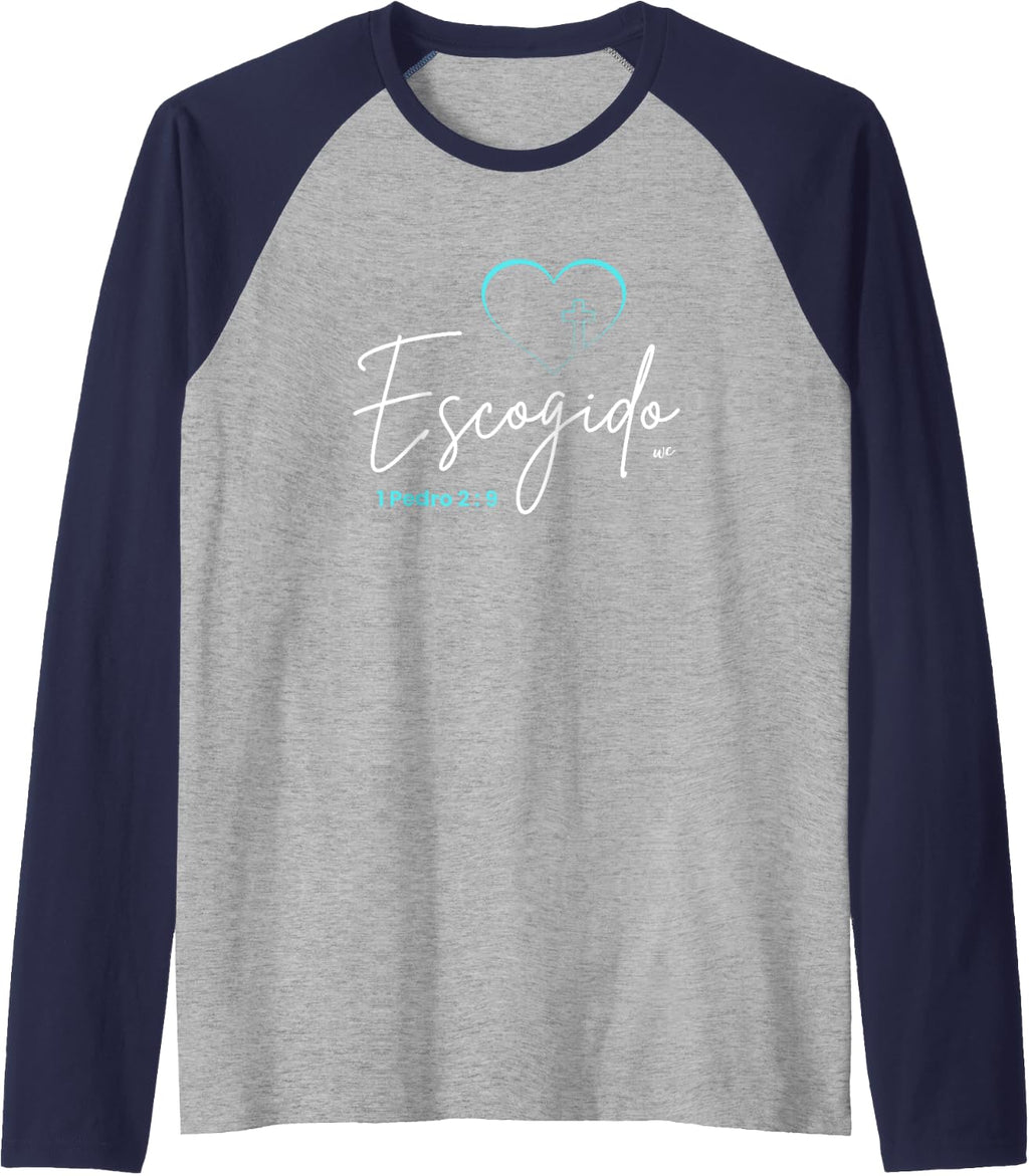 Camiseta de béisbol raglán Escogido
