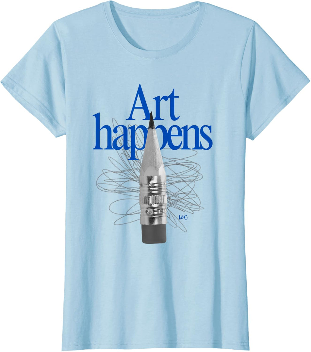 Camiseta Art Happens