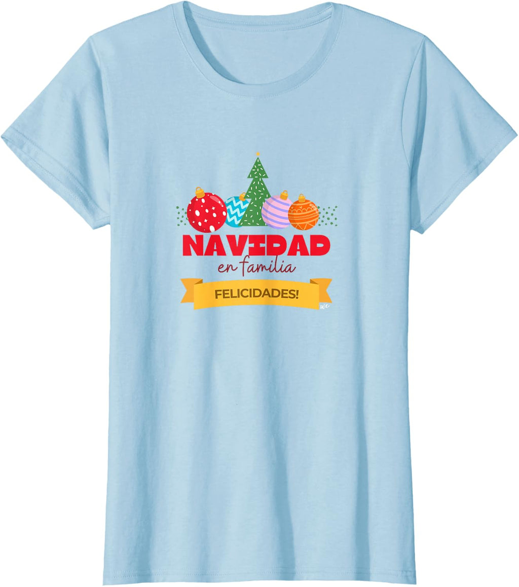 Camiseta Navidad en Familia