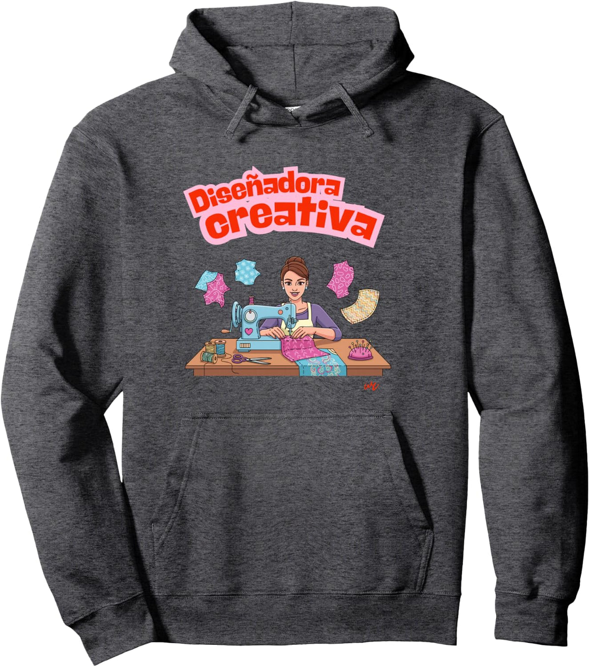 Diseñadora Creativa Sudadera con capucha