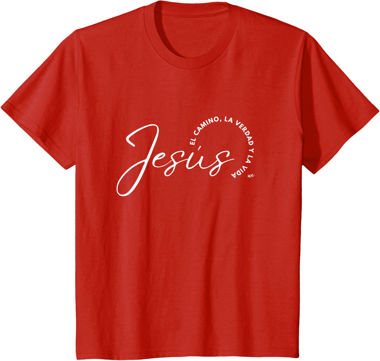 Camiseta Jesus el camino, la verdad y la vida