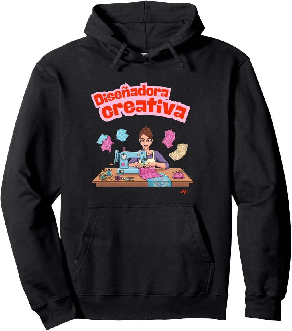 Diseñadora Creativa Sudadera con capucha