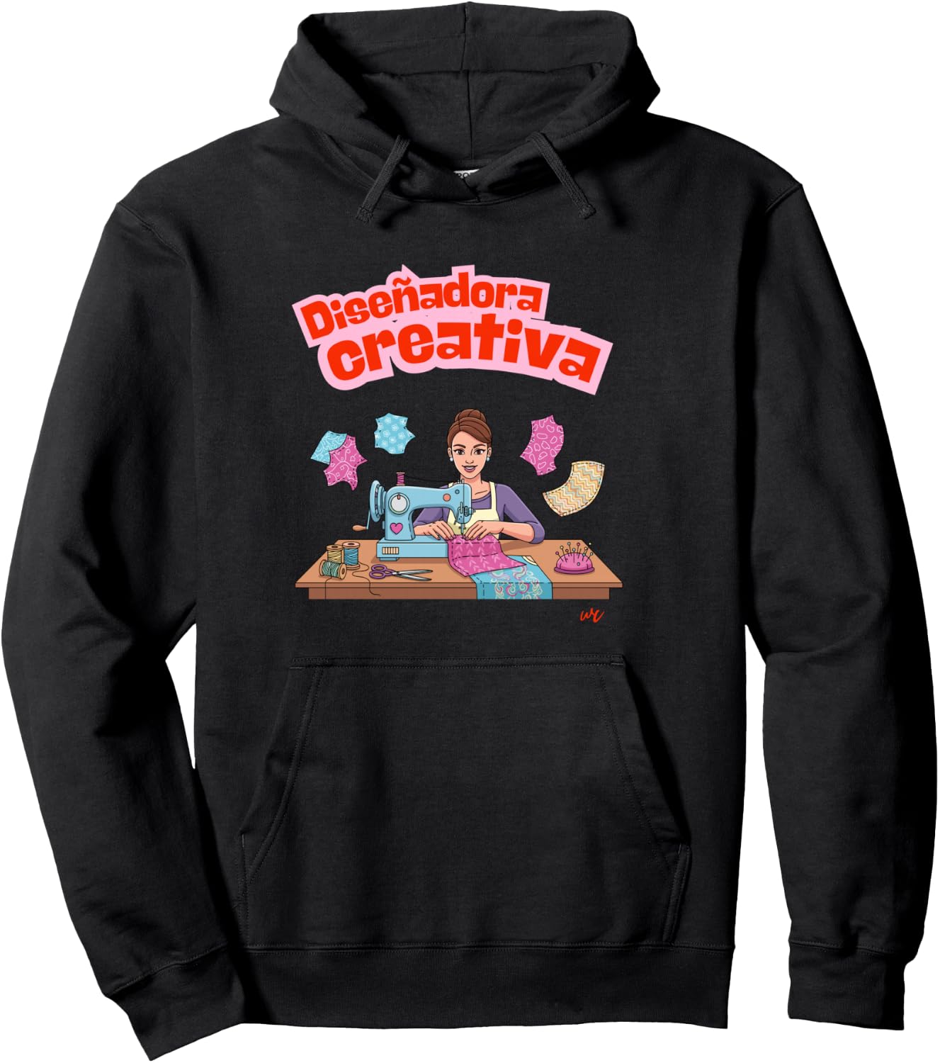 Diseñadora Creativa Sudadera con capucha