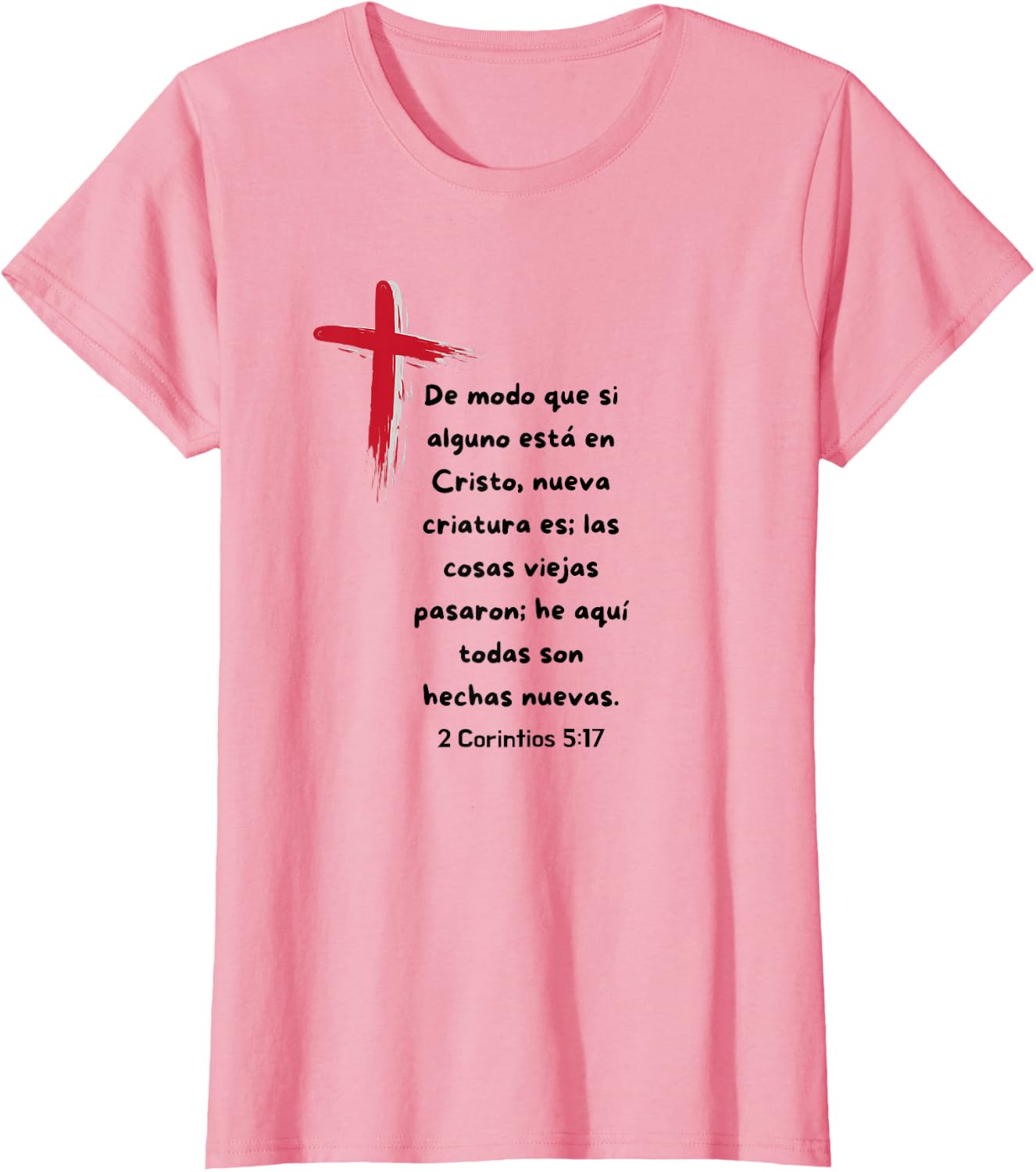 De modo que si alguno esta en Cristo nueva Criatura es.