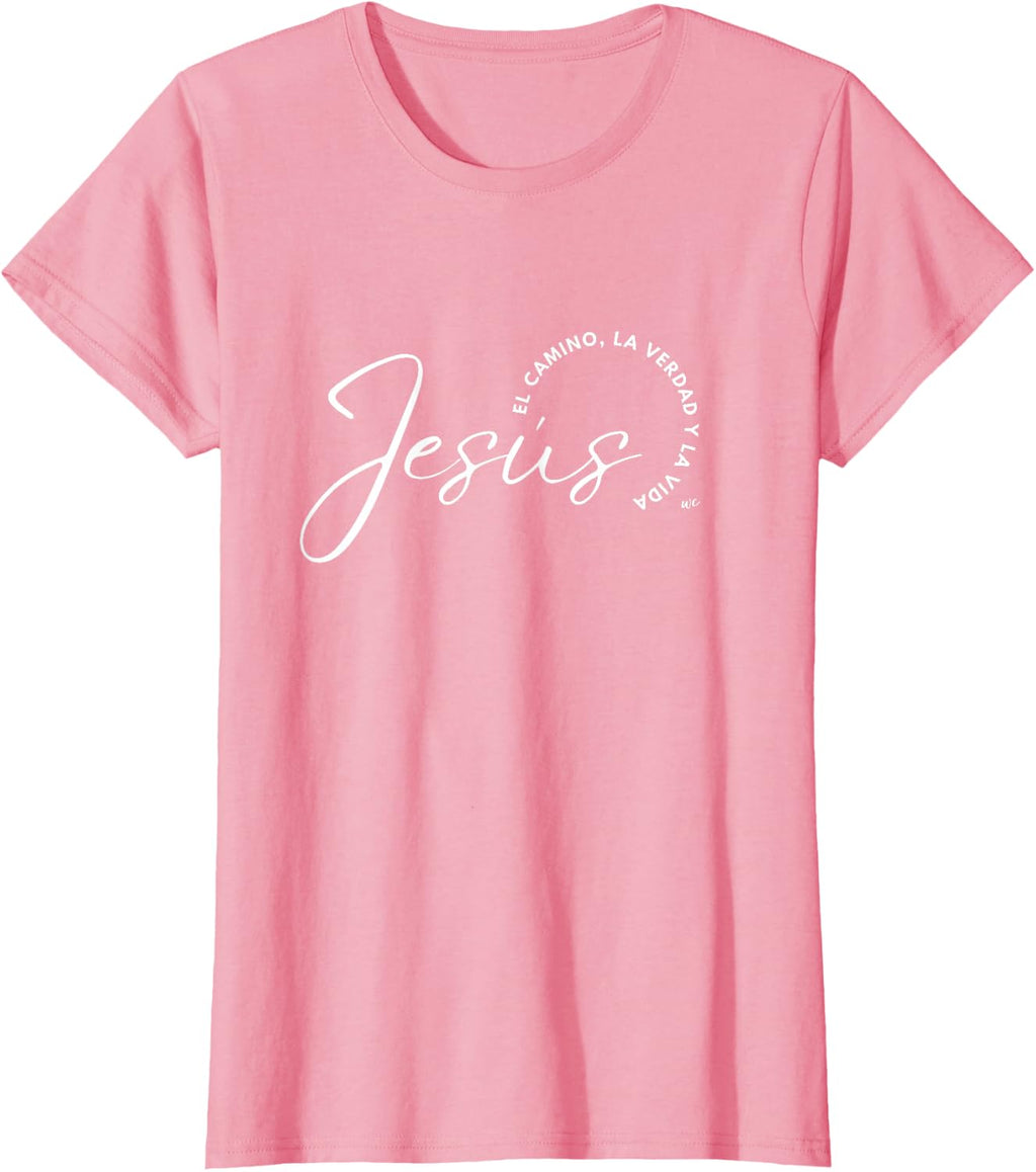 Camiseta Jesus el camino, la verdad y la vida