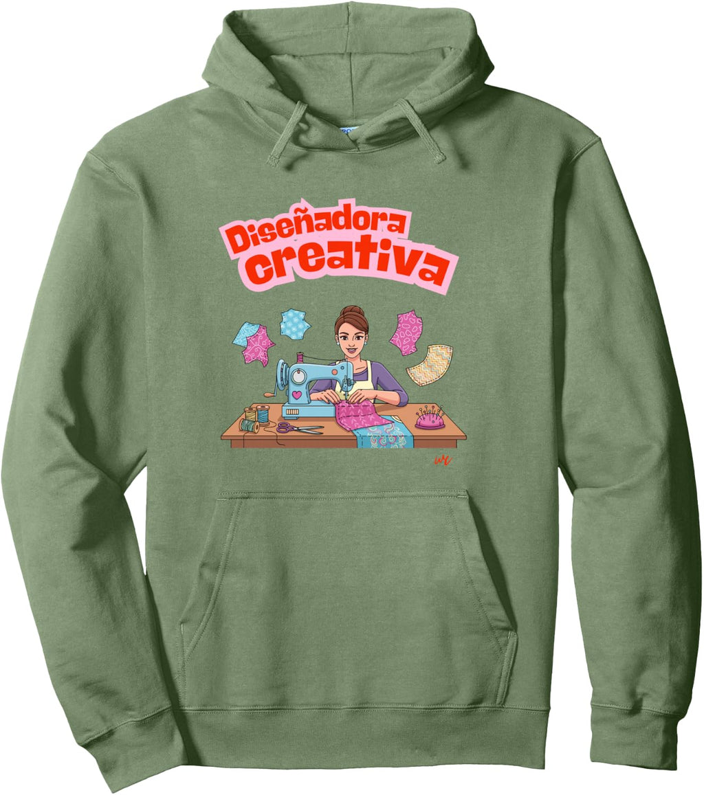 Diseñadora Creativa Sudadera con capucha