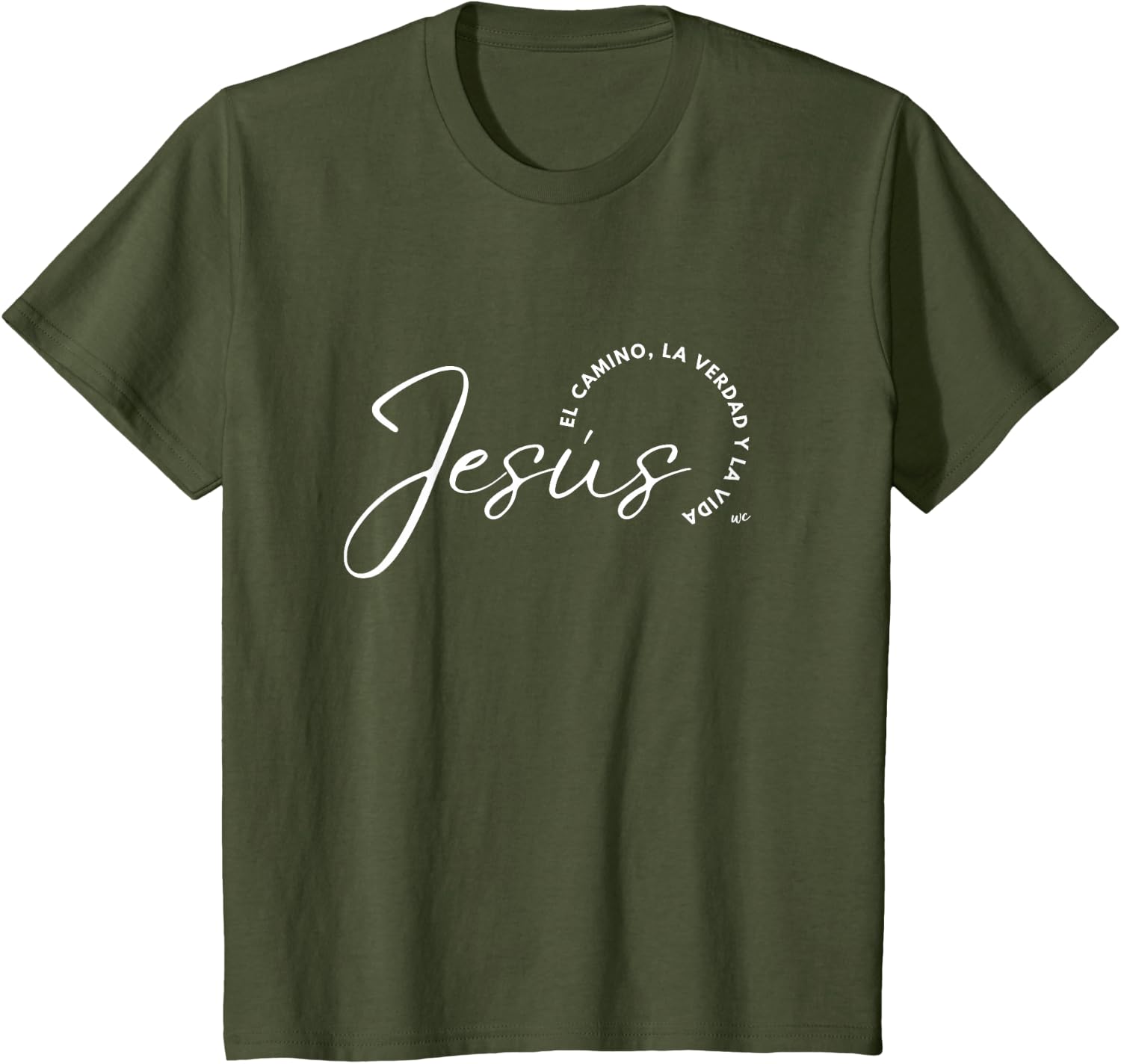 Camiseta Jesus el camino, la verdad y la vida
