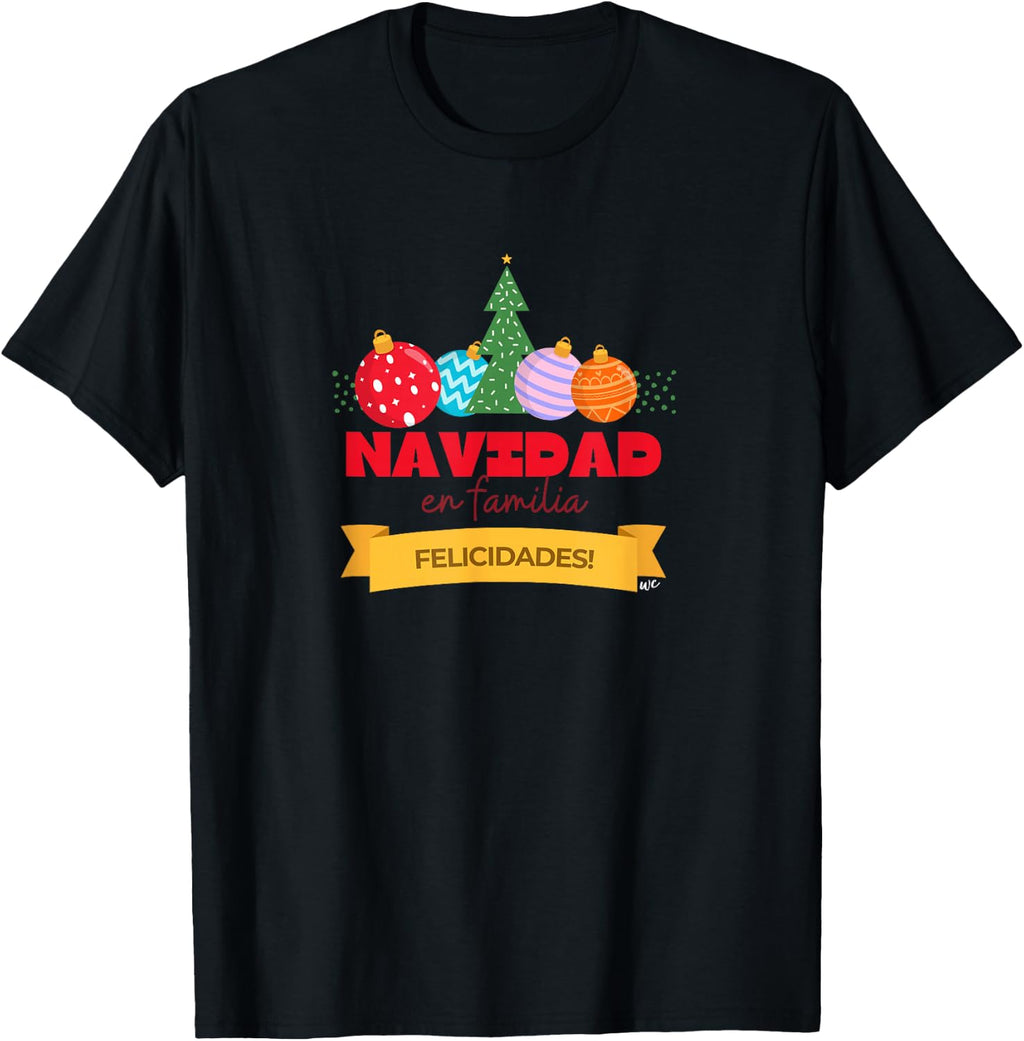 Camiseta Navidad en Familia