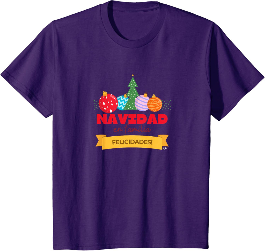 Camiseta Navidad en Familia