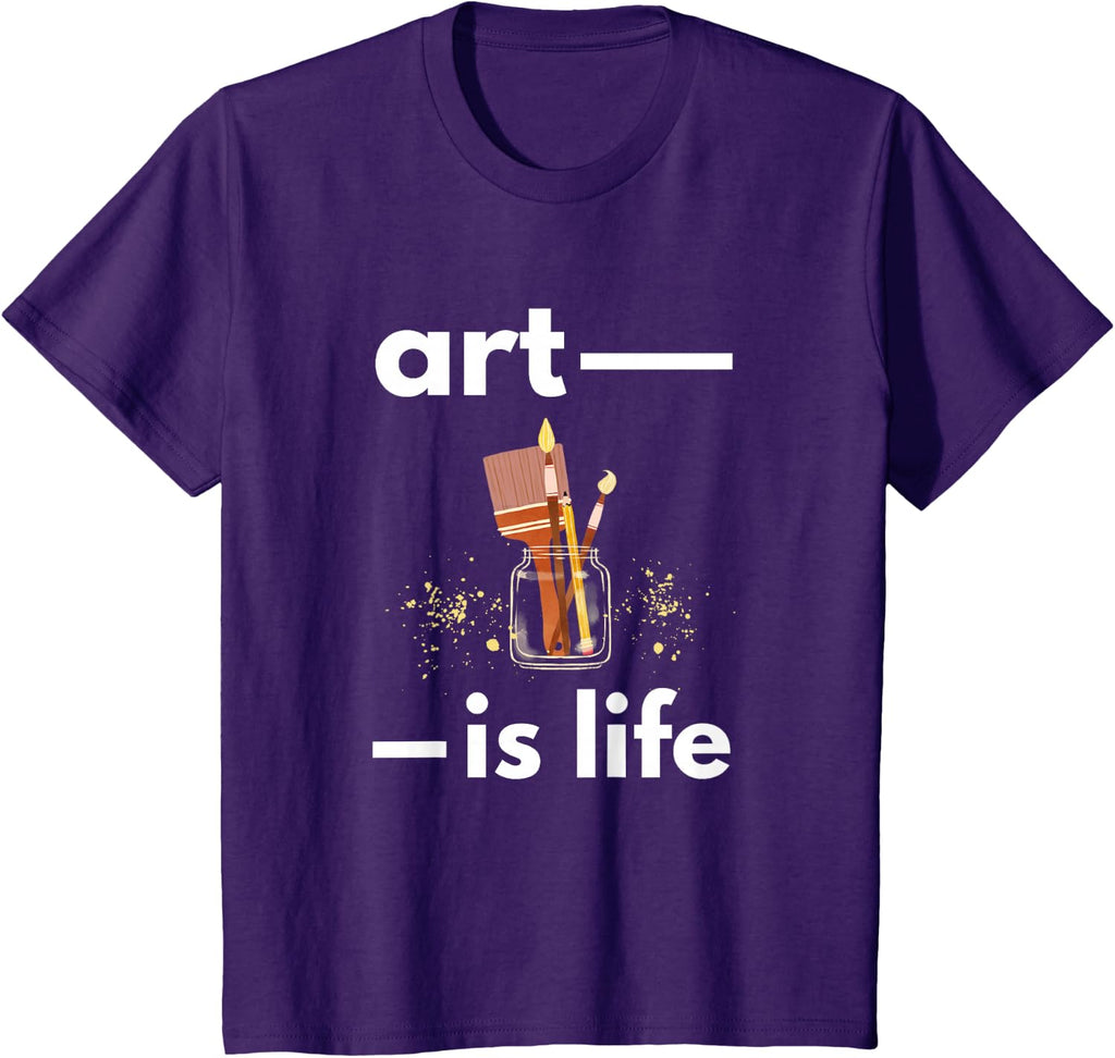 Camiseta Art is Life