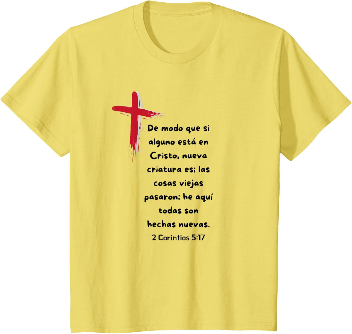 De modo que si alguno esta en Cristo nueva Criatura es.