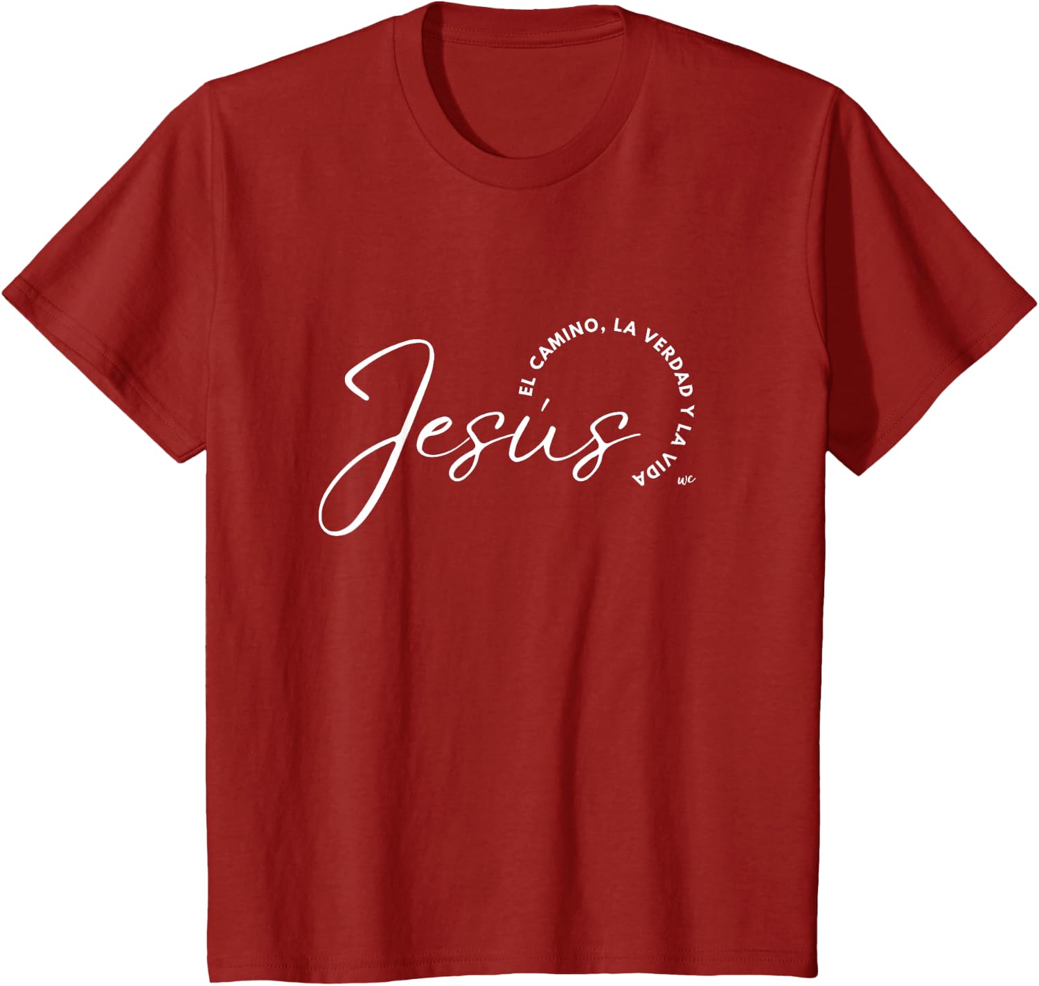 Camiseta Jesus el camino, la verdad y la vida