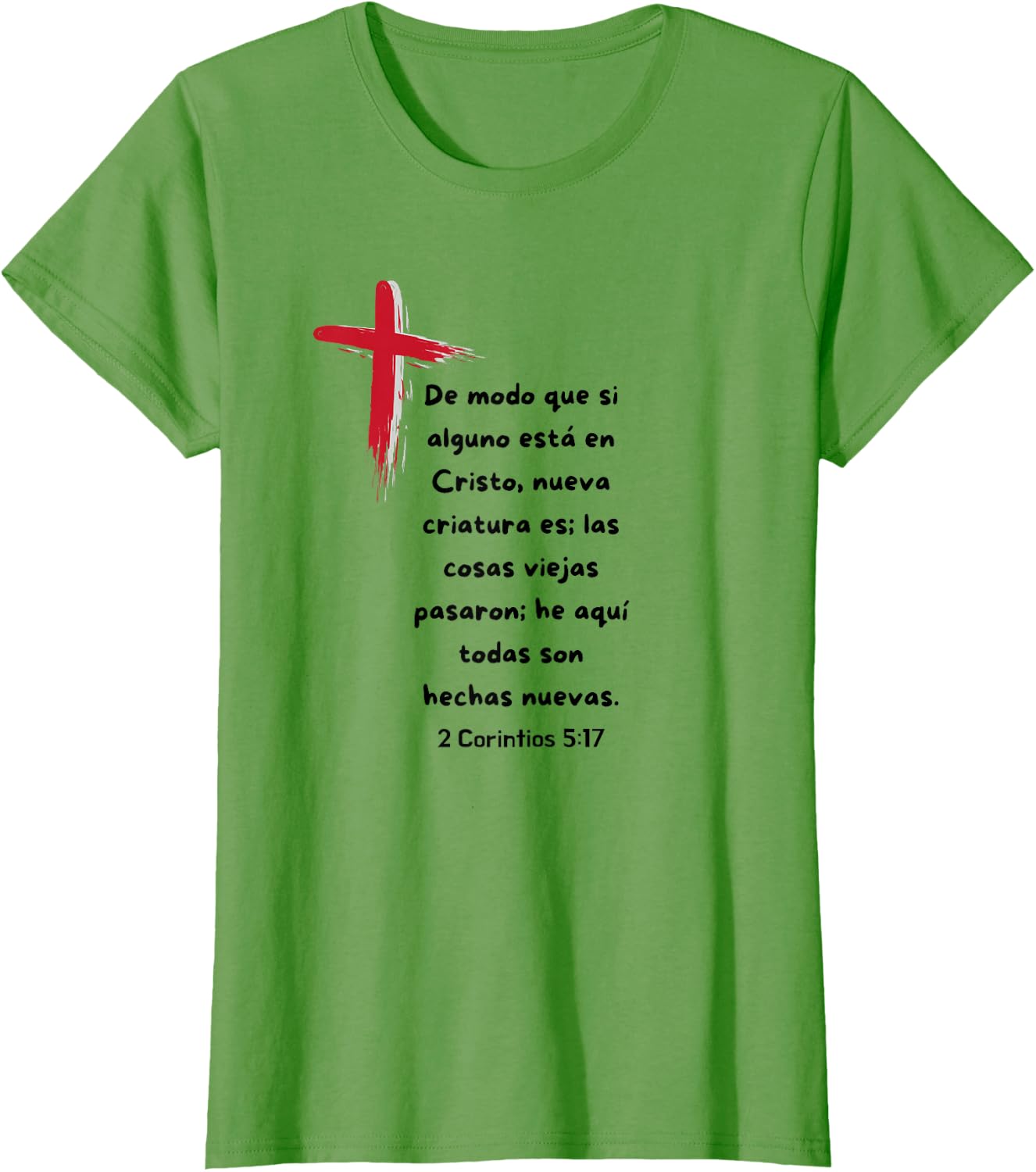 De modo que si alguno esta en Cristo nueva Criatura es.