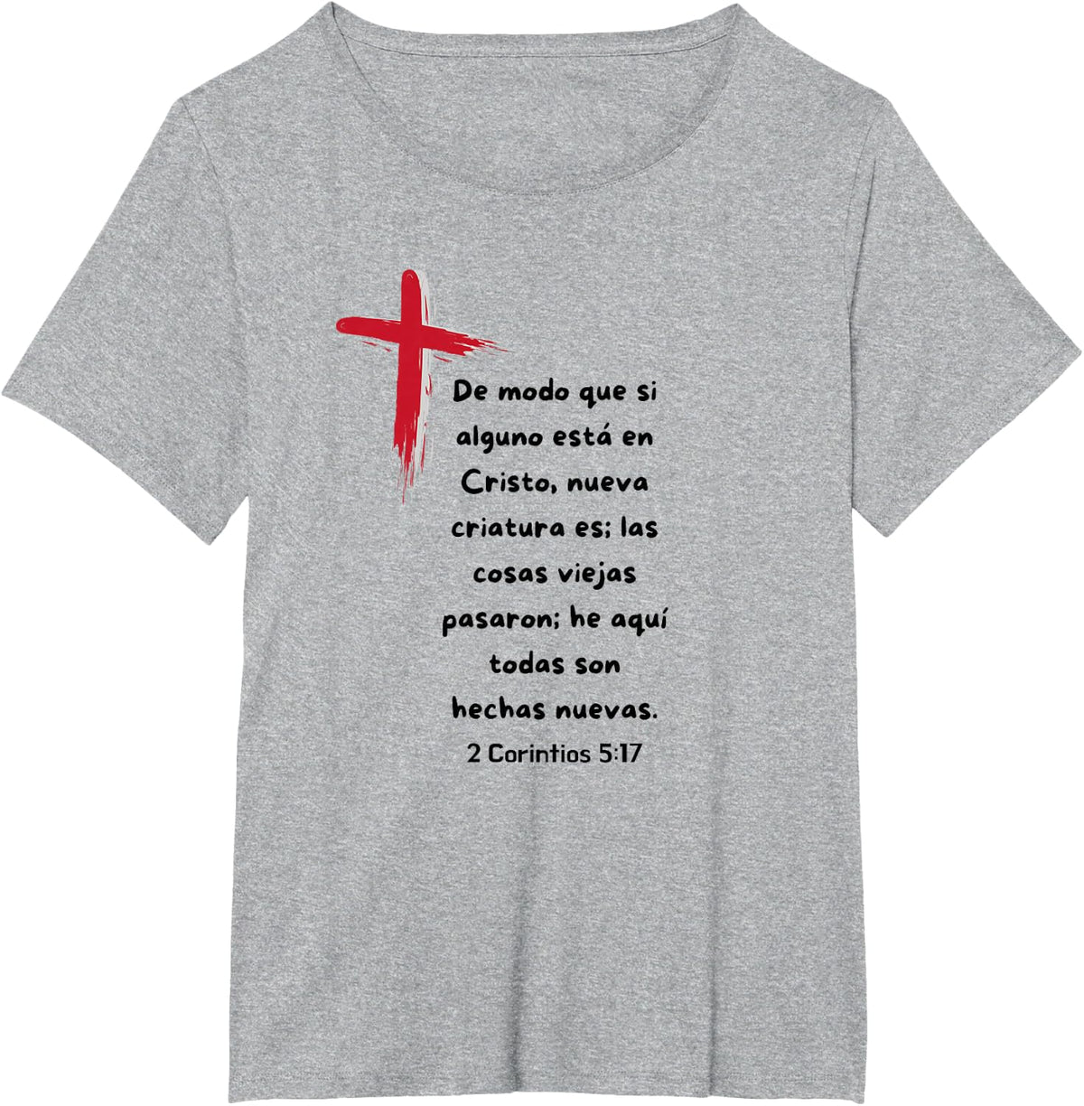De modo que si alguno esta en Cristo nueva Criatura es.