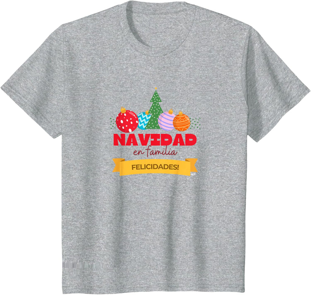 Camiseta Navidad en Familia