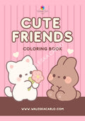 LIBRO DE COLOREAR CUTE FRIENDS PDF