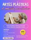 CURSO DE ARTES PLASTICAS A DOMICILIO PARA SENIORS