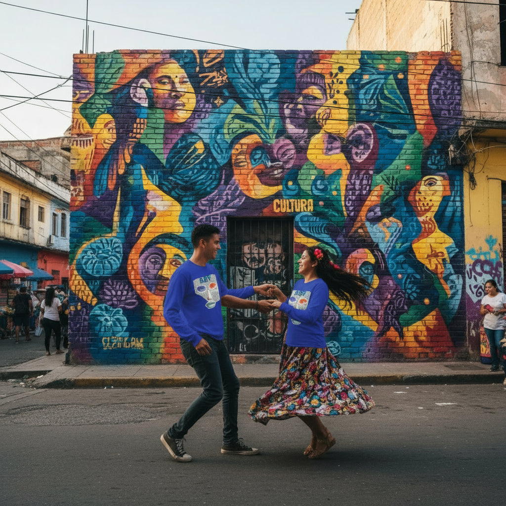 Art Collage Long Sleeve T-Shirt