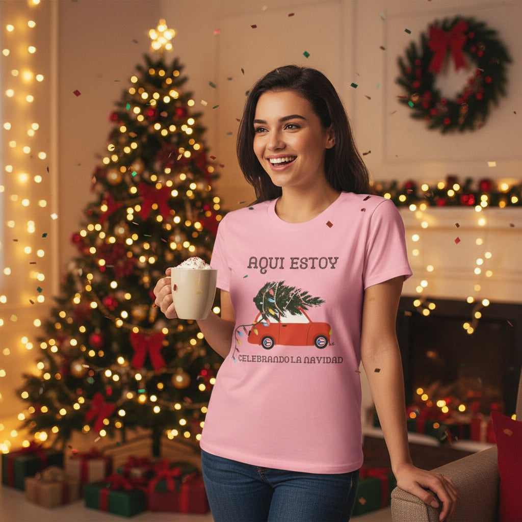 Aqui Estoy celebrando la Navidad T-Shirt