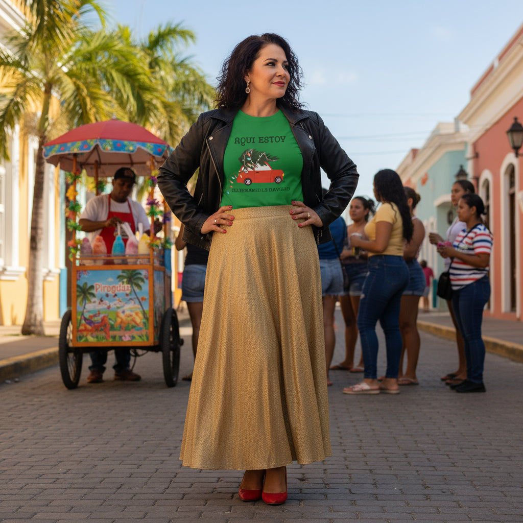 Aqui Estoy celebrando la Navidad T-Shirt