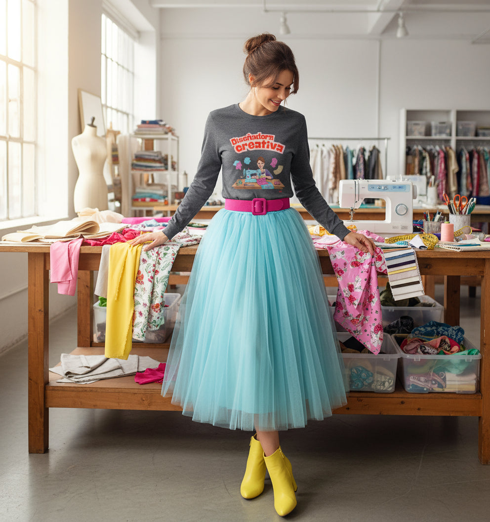 Diseñadora Creativa Long Sleeve T-Shirt