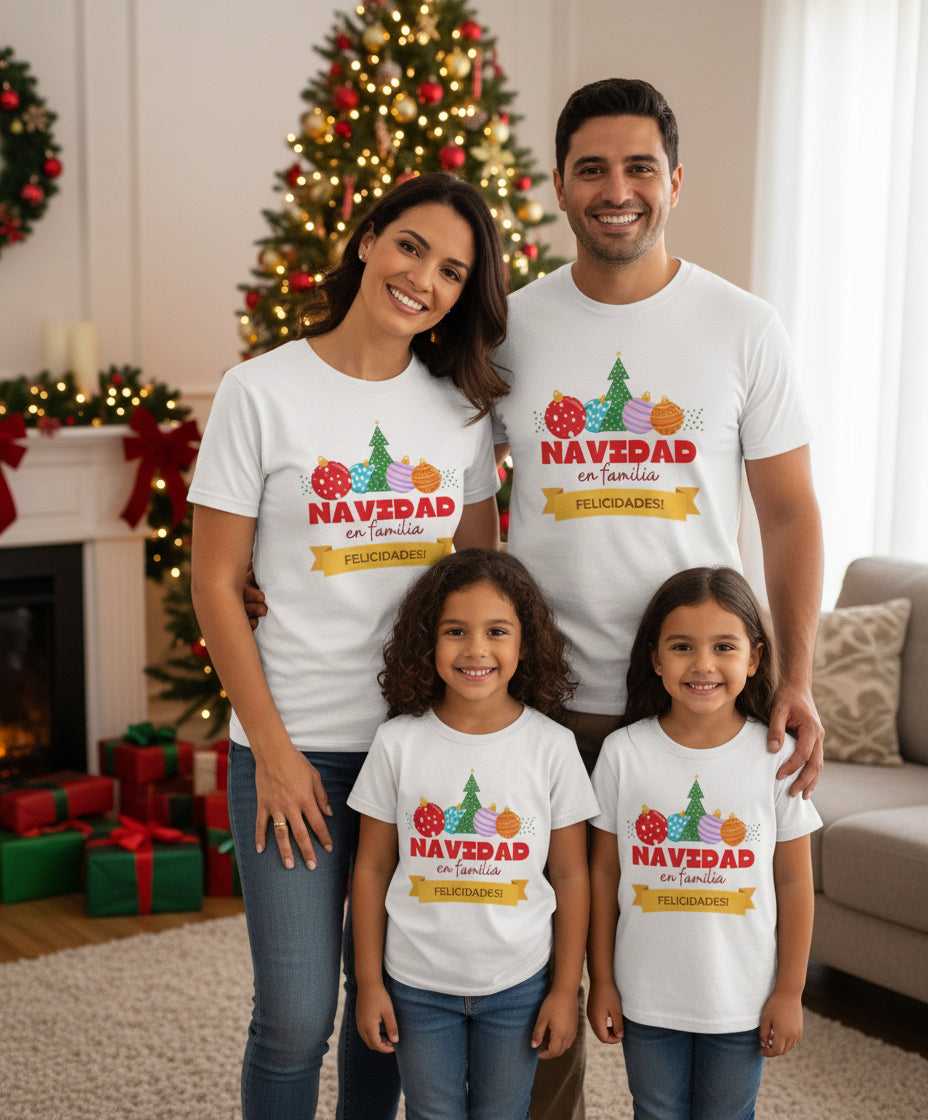 Navidad en Familia T-Shirt