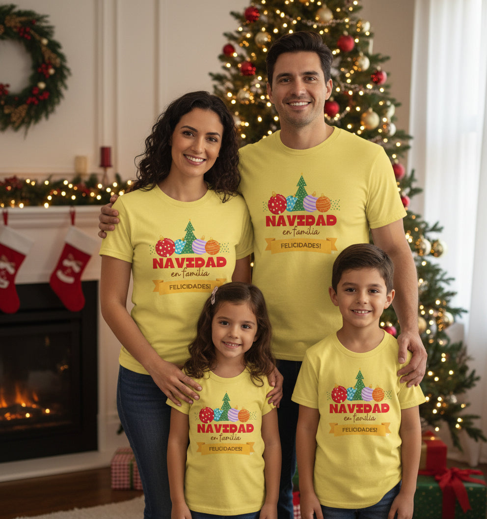 Navidad en Familia T-Shirt