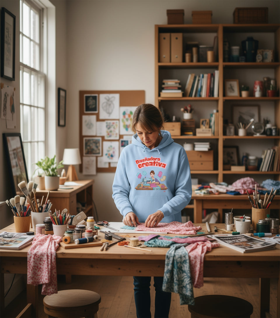 Diseñadora Creativa Pullover Hoodie