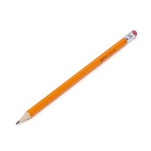 Amazon Basics Woodcased #2 Pencils, Pre-sharpened, HB Lead, Box of 30