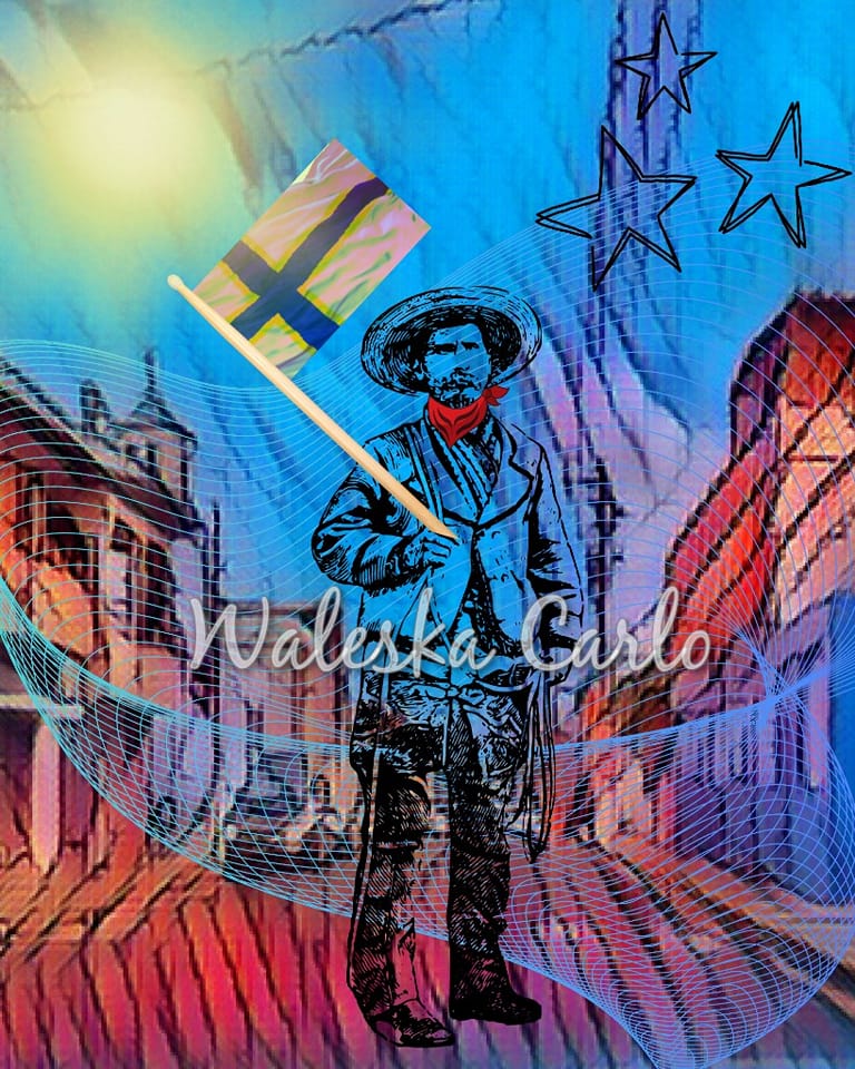 EL VAQUERO EN LA CALLE COMERIO