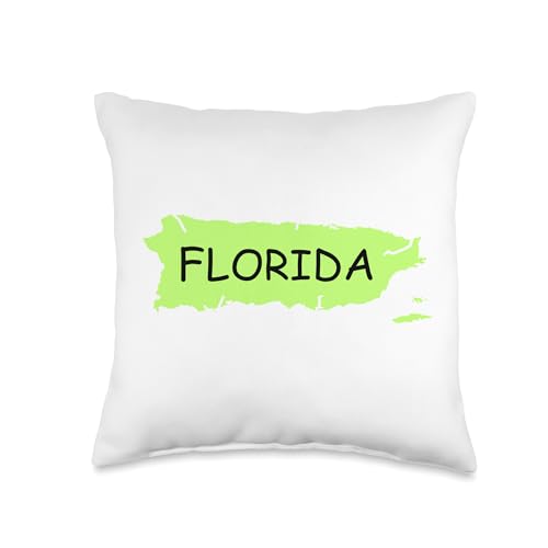 Waleska Carlo Art Studio Florida Throw Pillow