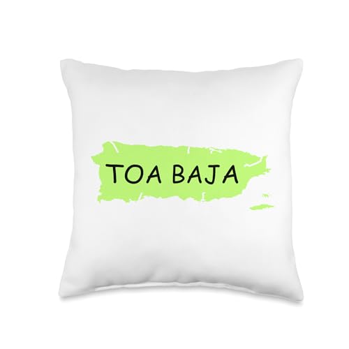 Waleska Carlo Art Studio TOA Baja Throw Pillow