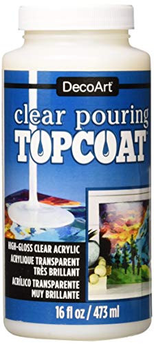 DecoArt Clear Pouring TopCoat DS134 16 fl oz/ 473 ml