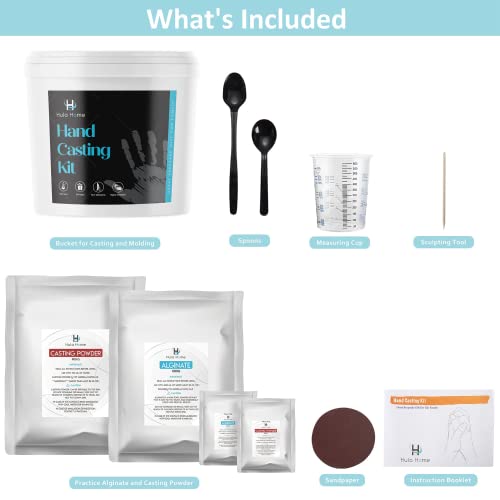 Hula Home XL DIY Hands Casting Kit for Up to 6 People