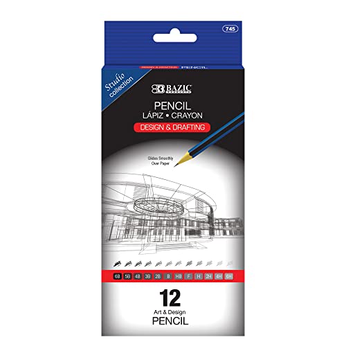 BAZIC Drawing Sketching Pencil Set