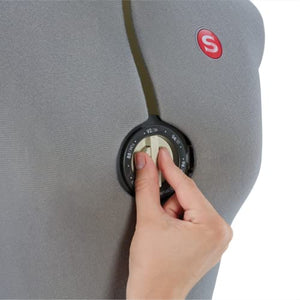 SINGER | Grey Dress Form Fits Sizes 10-18, Foam Backing for Pinning, 360 Degree Hem Guide - Sewing Made Easy, Large, Gray