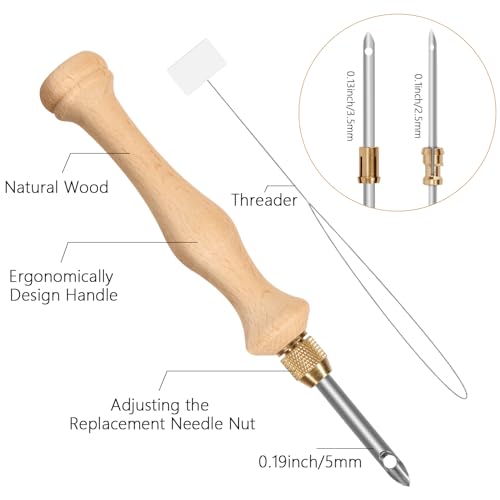 Pllieay 33Pcs Punch Needle Kit, Yarn for Crocheting Bulk